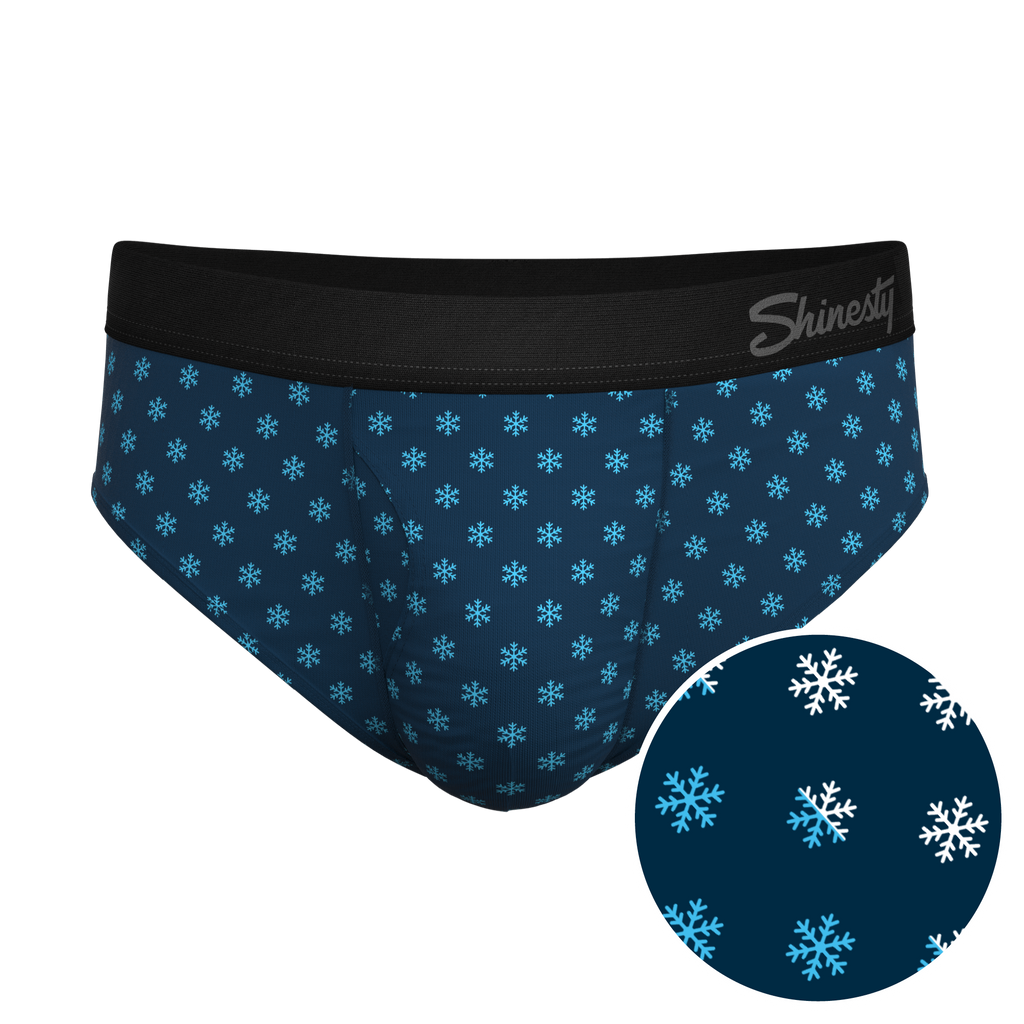 The Avalanche | Color Changing Snowflake Ball Hammock® Pouch Underwear Briefs - Shinesty