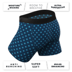 The Avalanche | Color Changing Snowflake Ball Hammock® Pouch Underwear - Shinesty