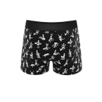 The Bare Back Bones | Glow in the Dark Skeletons Ball Hammock® Pouch Trunks Underwear - Shinesty