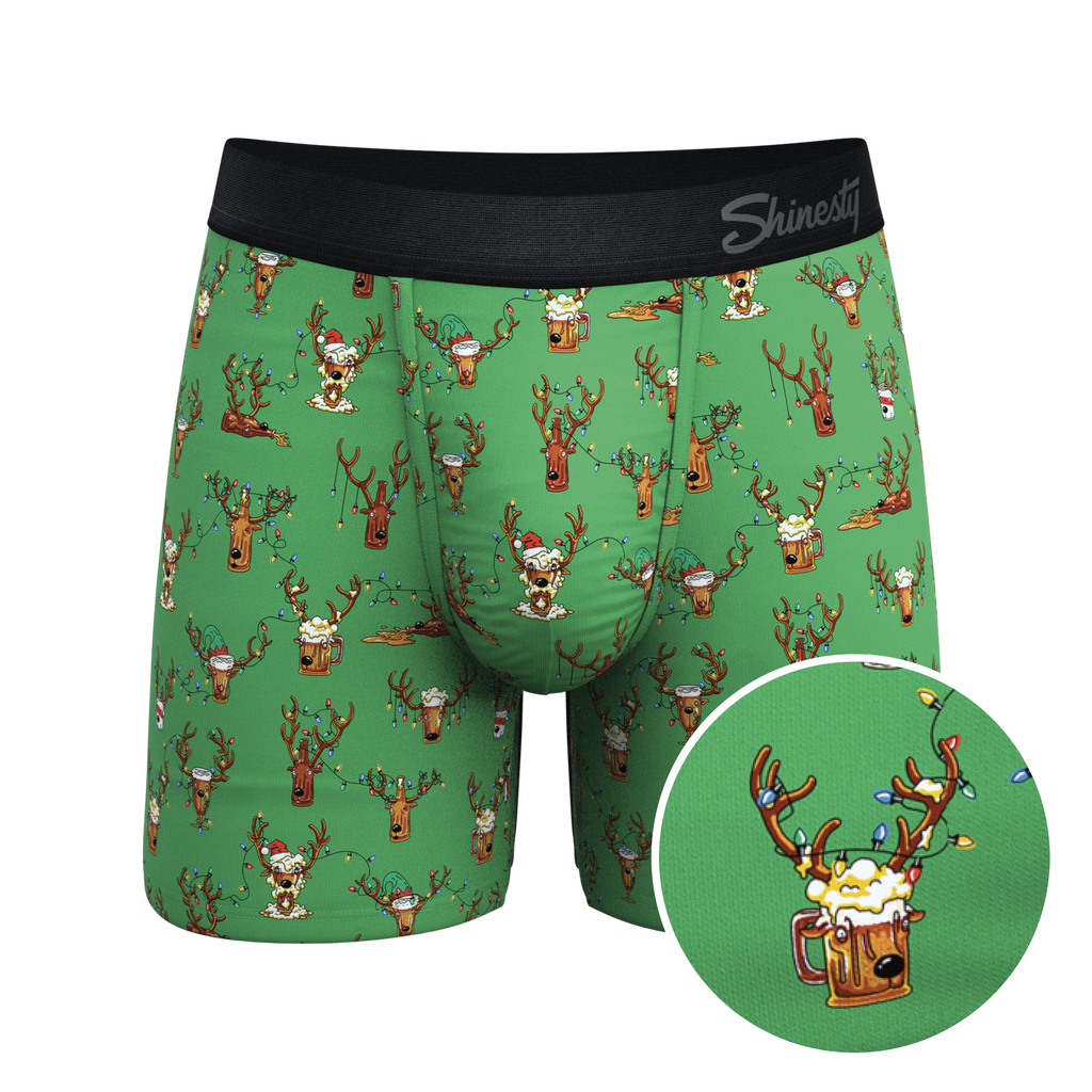 The Blitzened | Reindeer Beer Ball Hammock® Pouch Underwear - Shinesty
