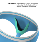 The Blue Raspberry | Light Blue Ball Hammock® Pouch Underwear Briefs - Shinesty