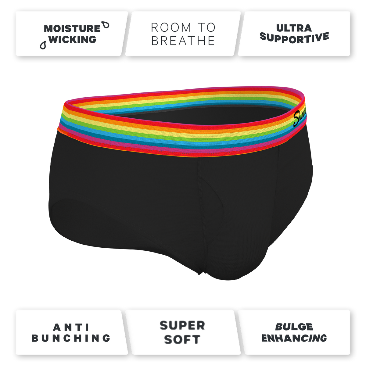 The Bona Fide Pride | Pride Ball Hammock® Pouch Underwear Briefs - Shinesty