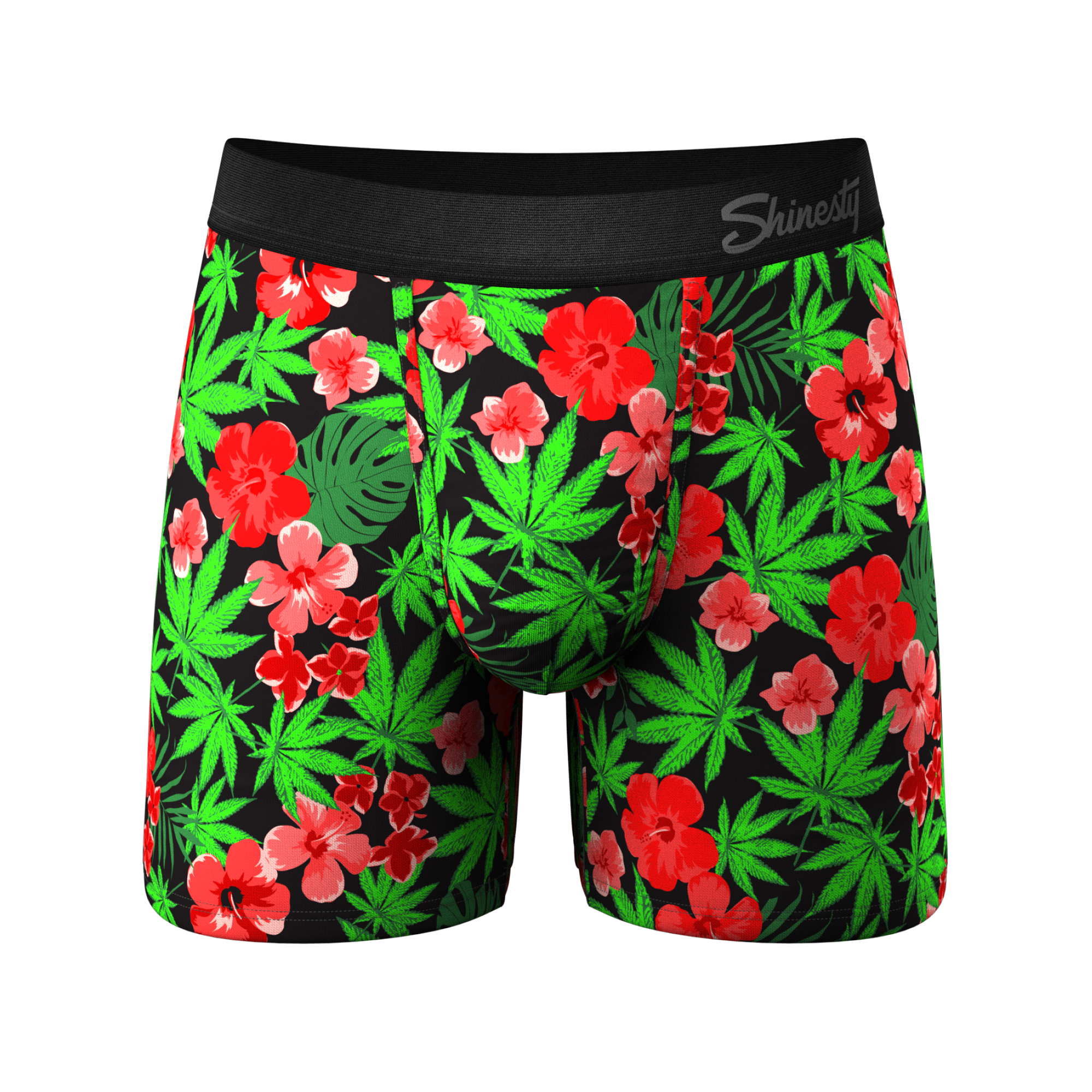 The Bongstera | Tropical Weed Ball Hammock® Pouch Underwear - Shinesty