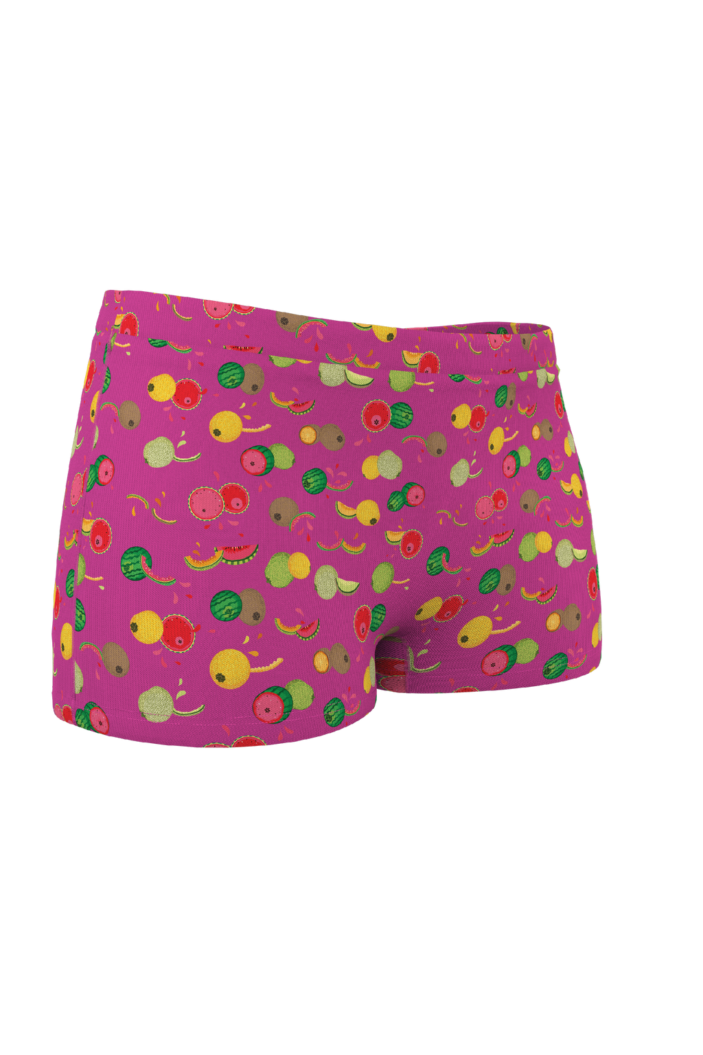 The Check Your Melons | Breast Cancer Awareness Modal Boyshort Underwear - Shinesty