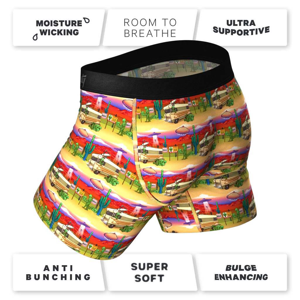 The Close Encounter | Alien Ball Hammock® Pouch Underwear - Shinesty