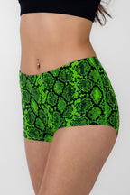 The Queen Cobra | Snakeskin Modal Boyshort Underwear - Shinesty