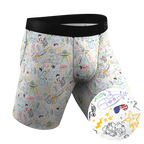 The Daily Detention | Doodle Ball Hammock® Boxer - Long Leg - Shinesty