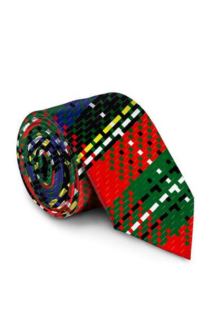 Dirty Dangerfield Plaid Tie