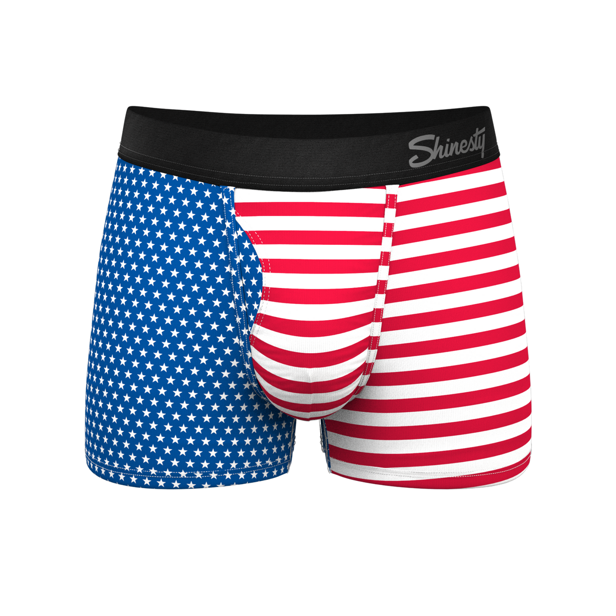 The Ellis Island | USA Flag Ball Hammock® Pouch Trunk Underwear - Shinesty