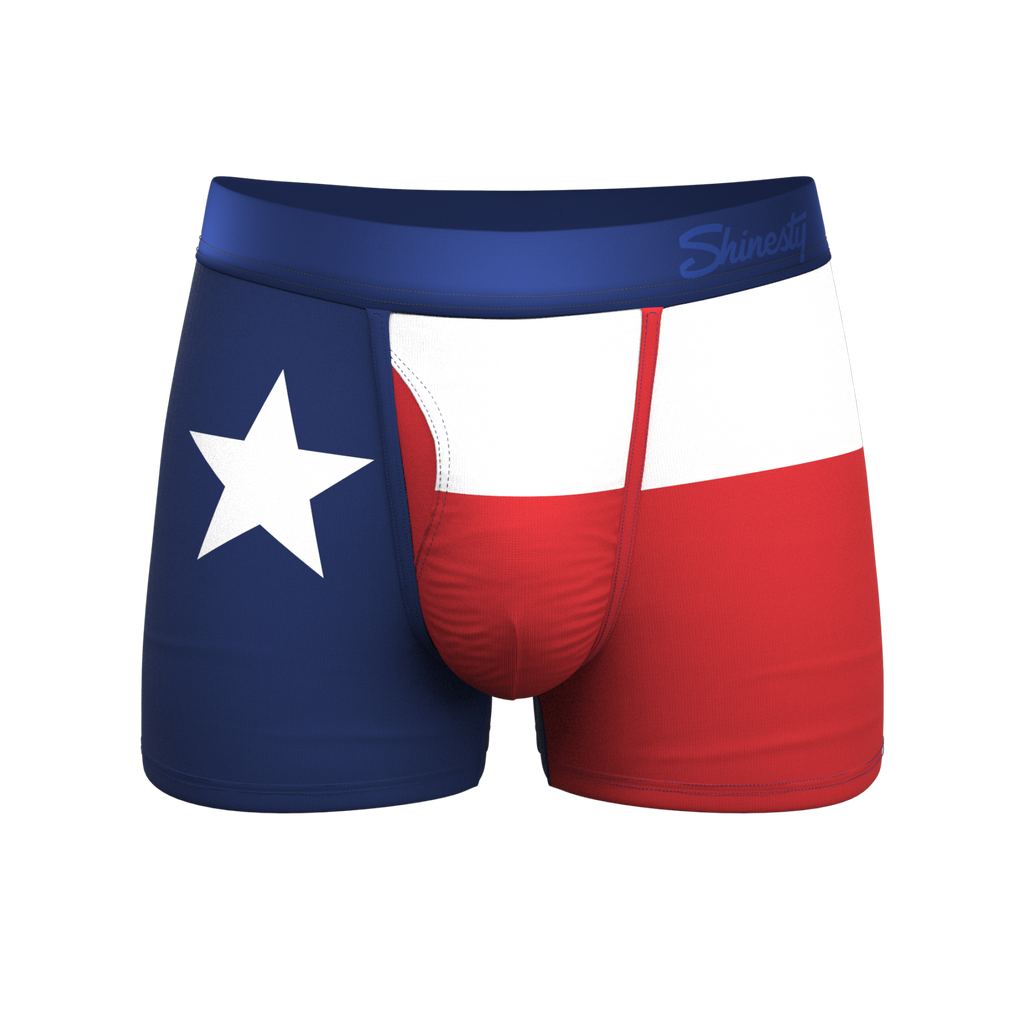 The First Rodeo | Texas Flag Ball Hammock® Pouch Trunk Underwear - Shinesty