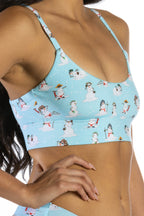 The Frosty Mistress | Snow Women Boob Hammock™ Scoop Bralette - Shinesty