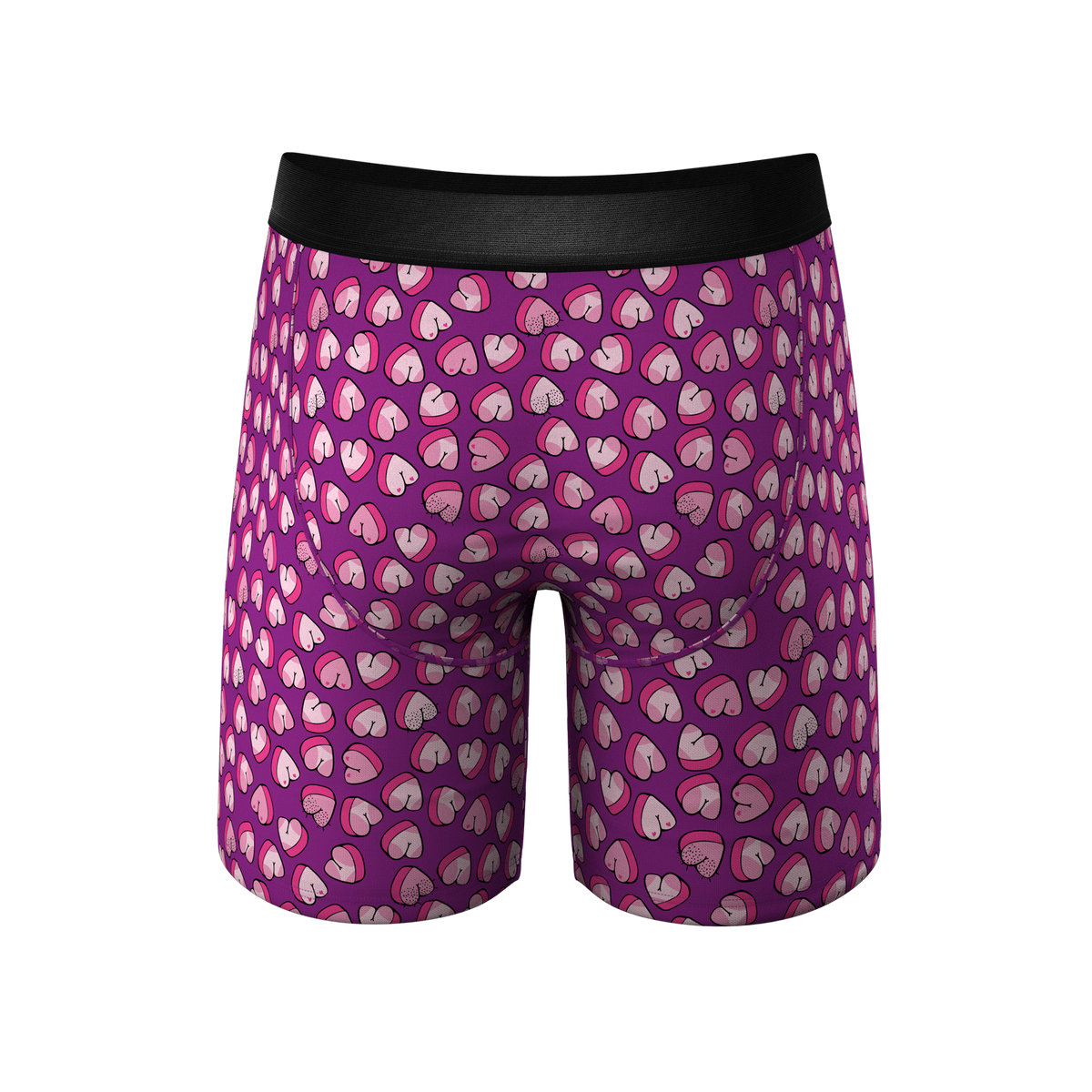 The Full Moon | Body Part Hearts Ball Hammock® Boxer - Long Leg - Shinesty