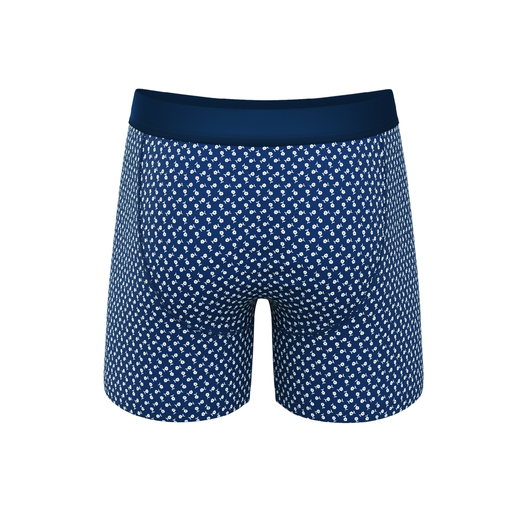 The Good Old Daisies | Flower Ball Hammock® Pouch Underwear With Fly - Shinesty