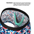 The Grand Finale | USA Camouflage Ball Hammock® Pouch Trunk Underwear - Shinesty