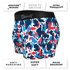 The Grand Finale | USA Camouflage Ball Hammock® Pouch Trunk Underwear - Shinesty