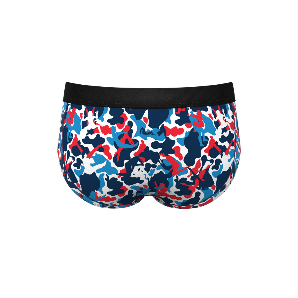 The Grand Finale | USA Camouflage Ball Hammock® Pouch Underwear Briefs - Shinesty