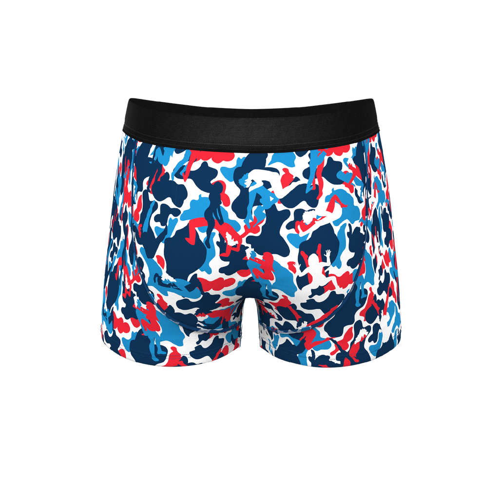 The Grand Finale | USA Camouflage Ball Hammock® Pouch Trunk Underwear - Shinesty