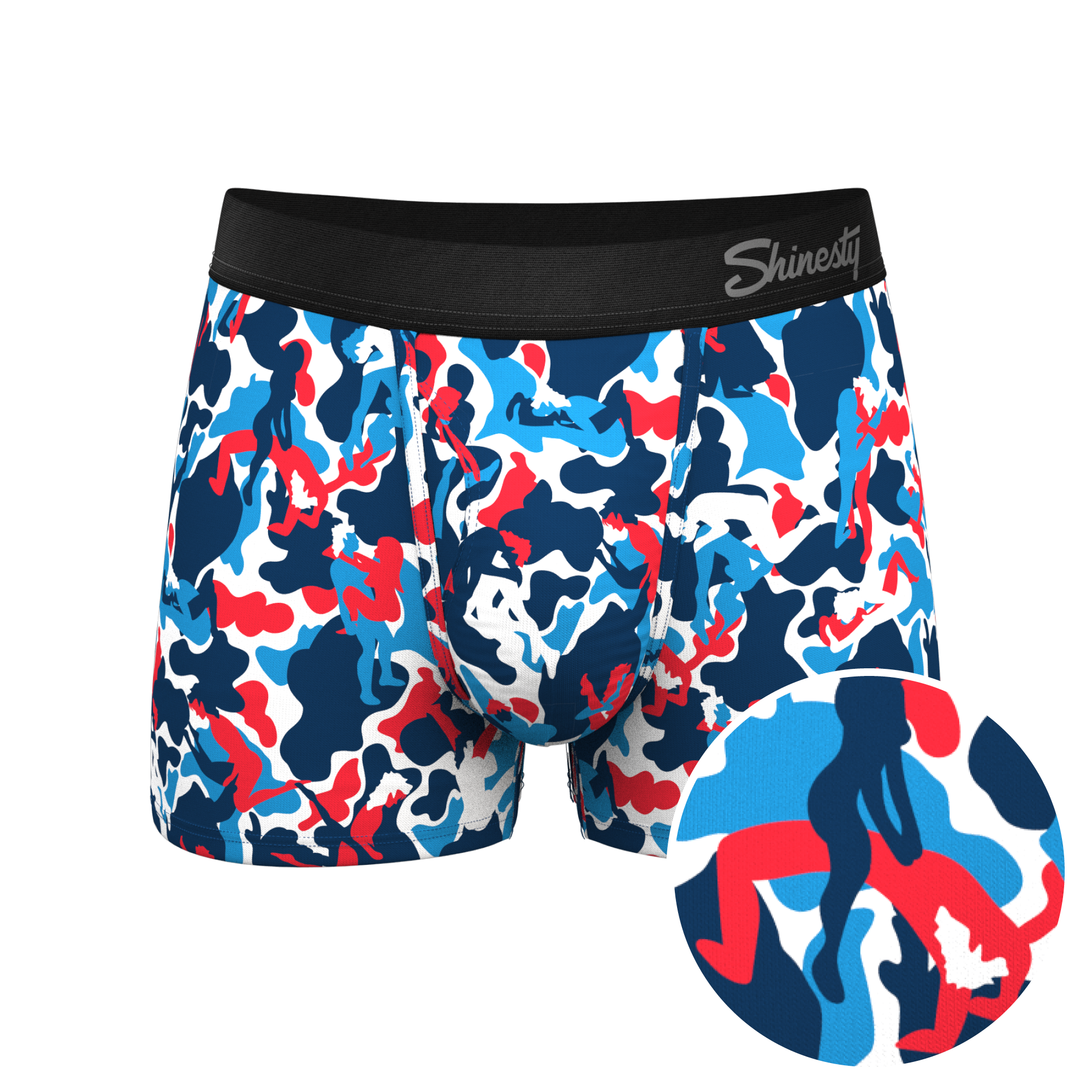 The Grand Finale | USA Camouflage Ball Hammock® Pouch Trunk Underwear - Shinesty