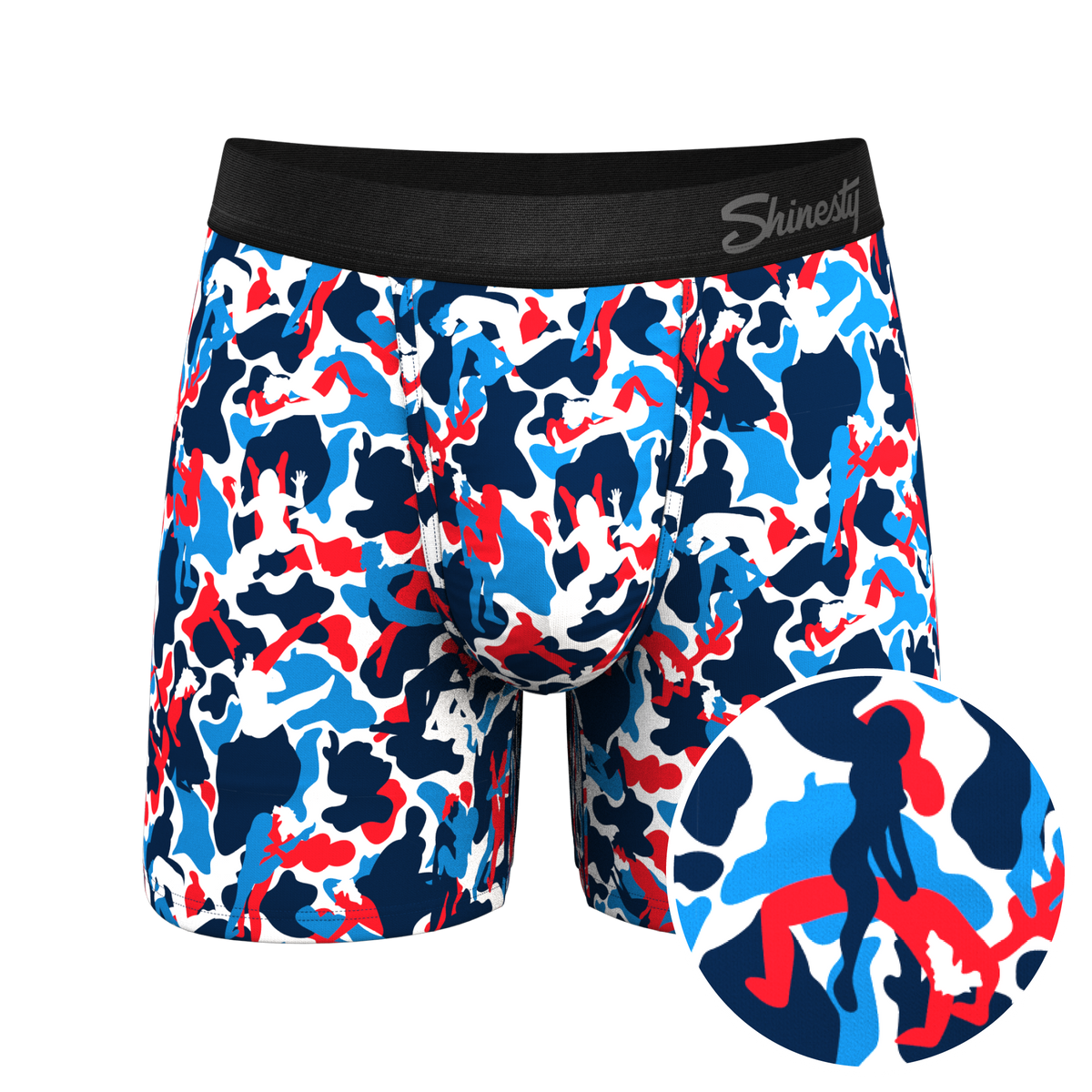 The Grand Finale | USA Camouflage Ball Hammock® Pouch Underwear - Shinesty