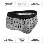 The Hair Down There | Mullet Ball Hammock® Pouch Underwear Briefs - Shinesty