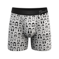 The Hair Down There | Mullet Ball Hammock® Pouch Underwear With Fly - Shinesty