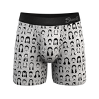 The Hair Down There | Mullet Ball Hammock® Pouch Underwear With Fly - Shinesty