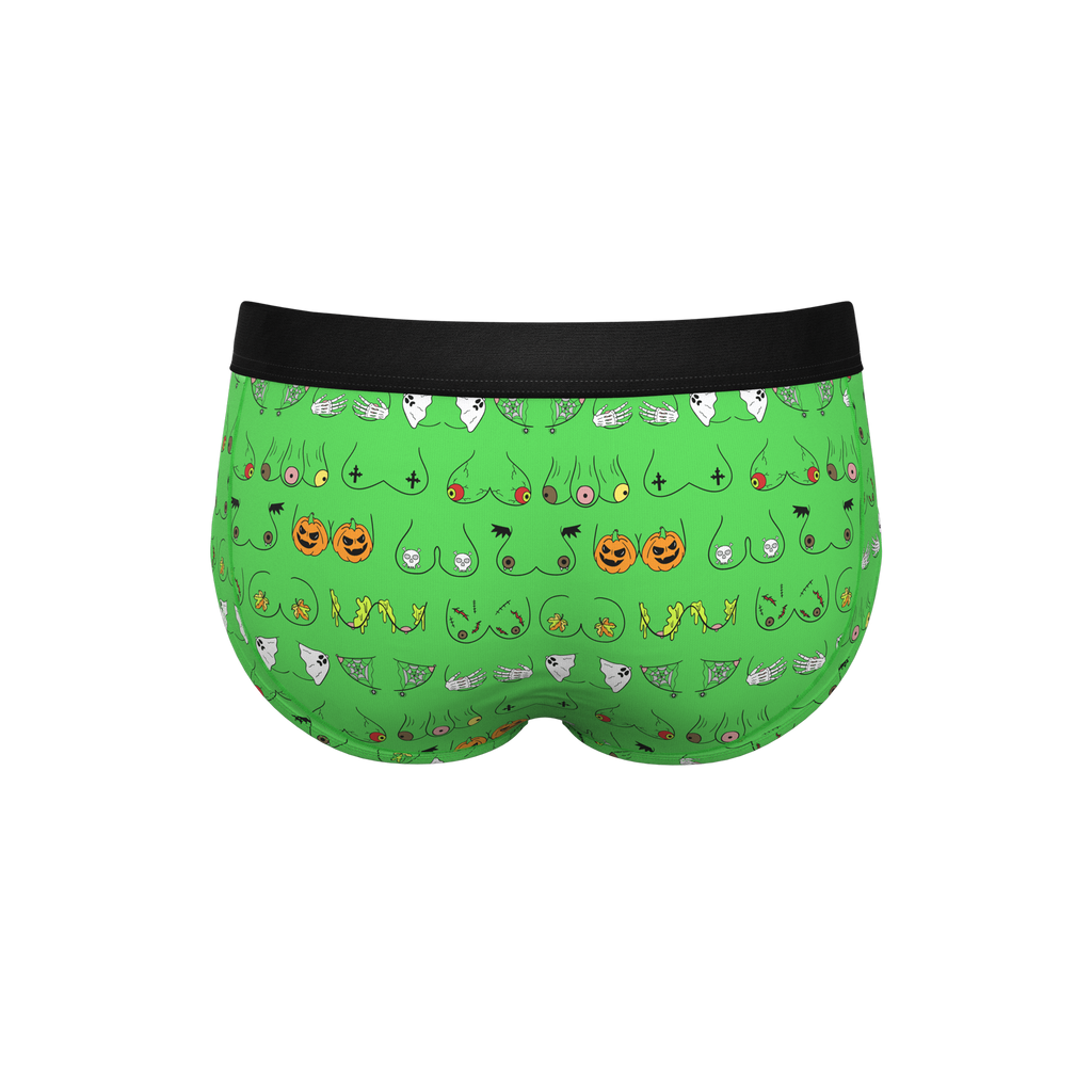 The Haunted Honkers | Halloween Bust Ball Hammock® Pouch Underwear Briefs - Shinesty