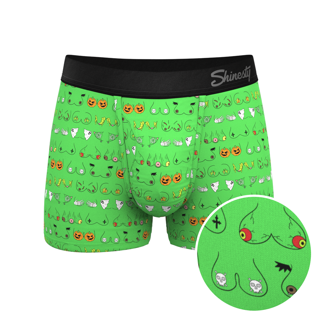 The Haunted Honkers | Halloween Bust Ball Hammock® Pouch Trunks Underwear - Shinesty