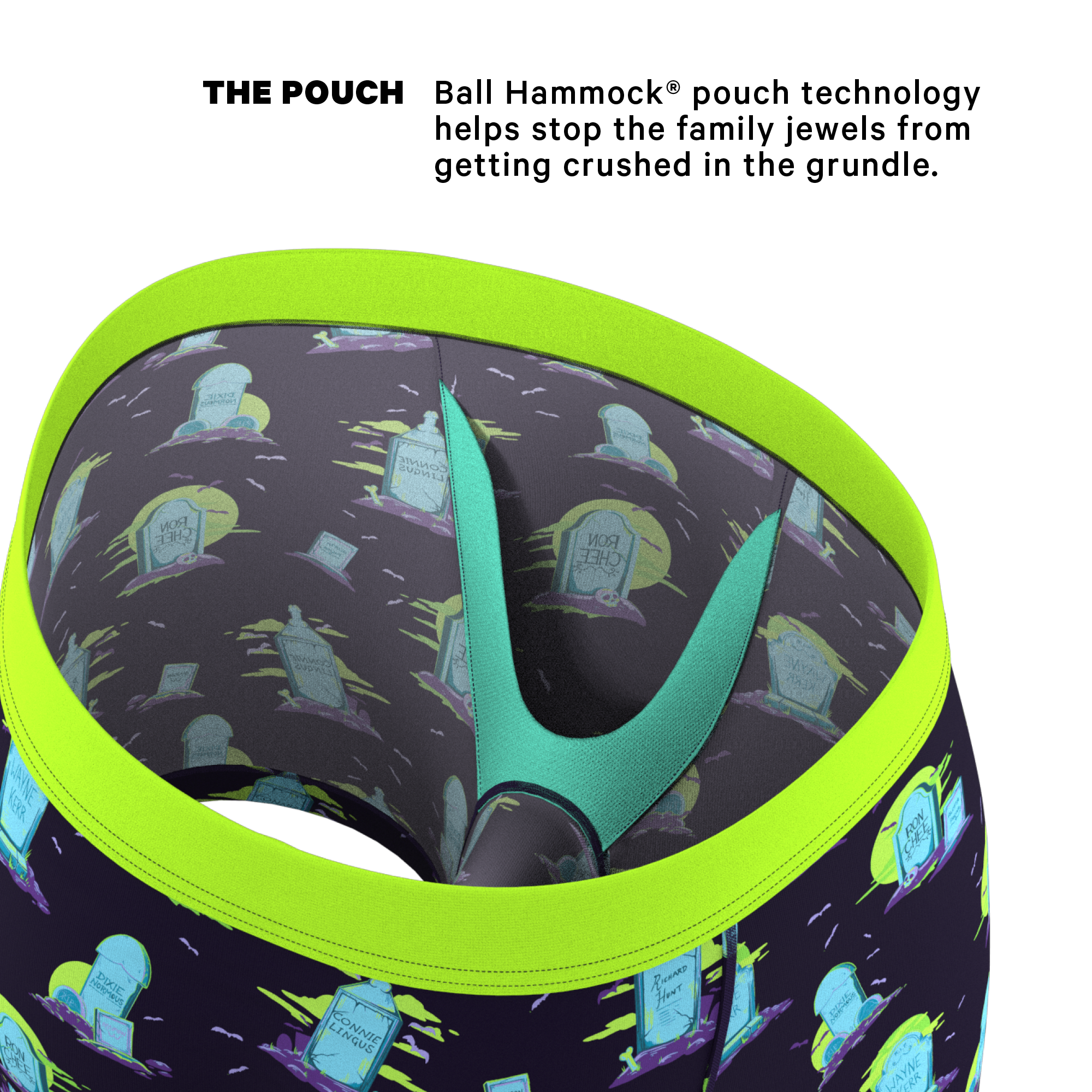 The Headstone | Tombstone Ball Hammock® Pouch Underwear - Shinesty