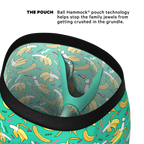 The Health Class | Retro Banana Ball Hammock® Boxer - Long Leg - Shinesty