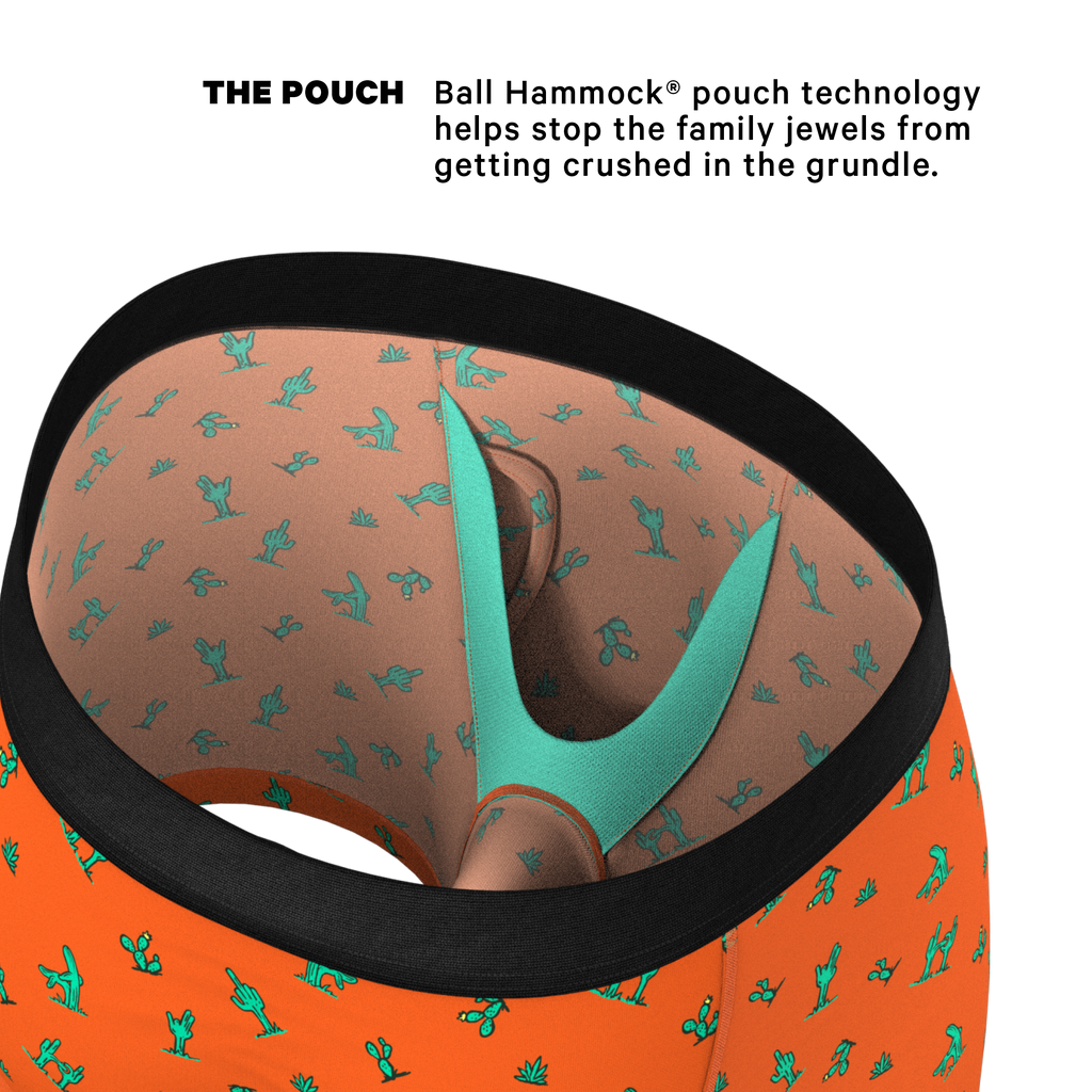 The Hokey Pokey | Cactus Ball Hammock® Pouch Underwear With Fly - Shinesty