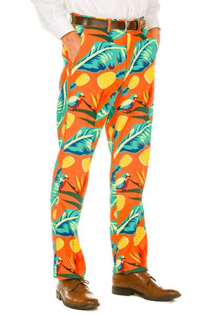 Cruise Ship Casanova Hawaiian Suit Pants