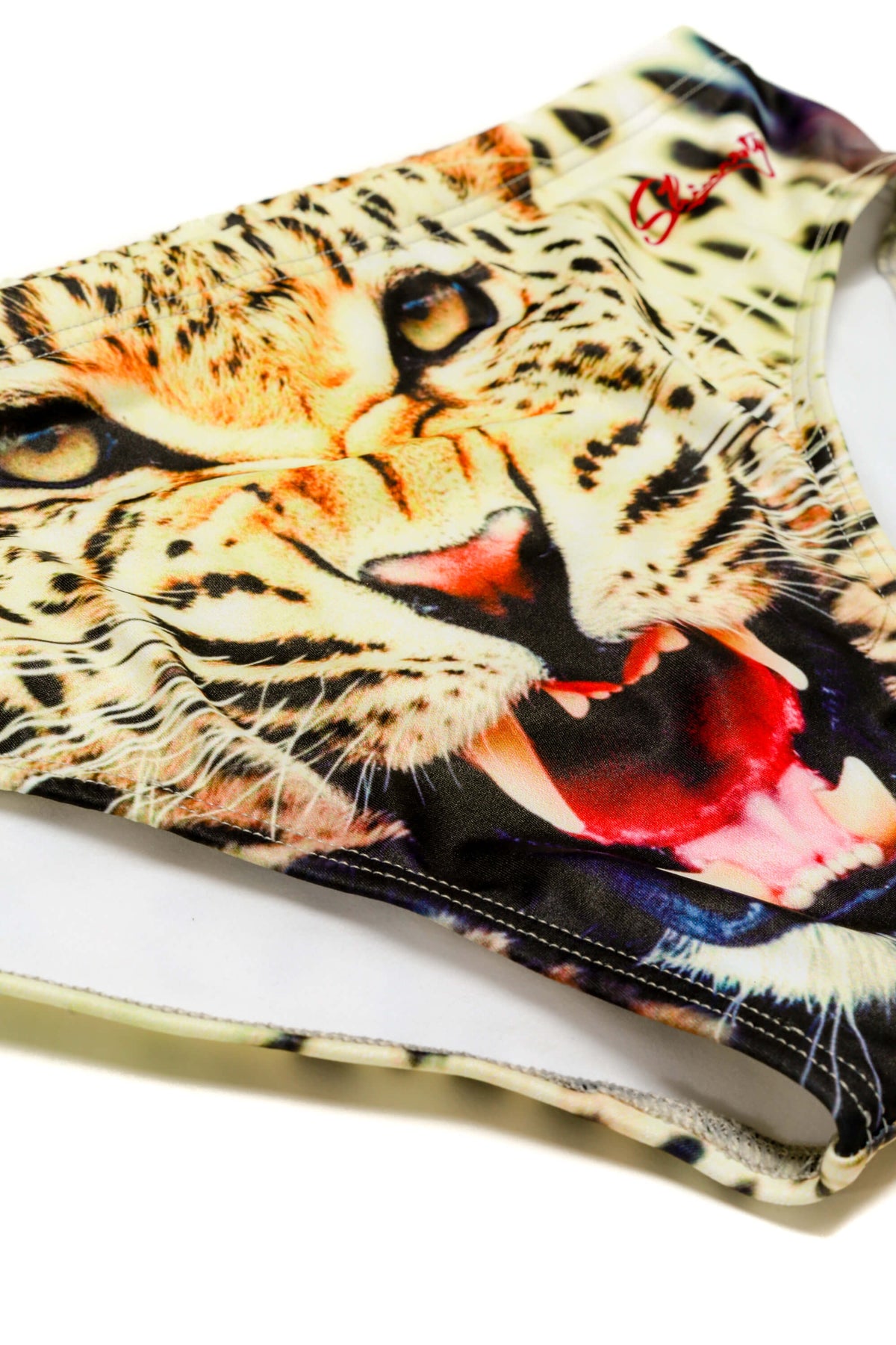 The Endangerous Leopard Print Swim Brief - Shinesty