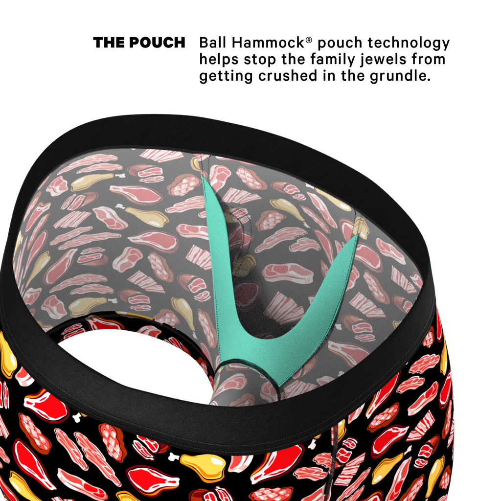 The Juicy Loins | Meat Ball Hammock® Pouch Trunk Underwear - Shinesty