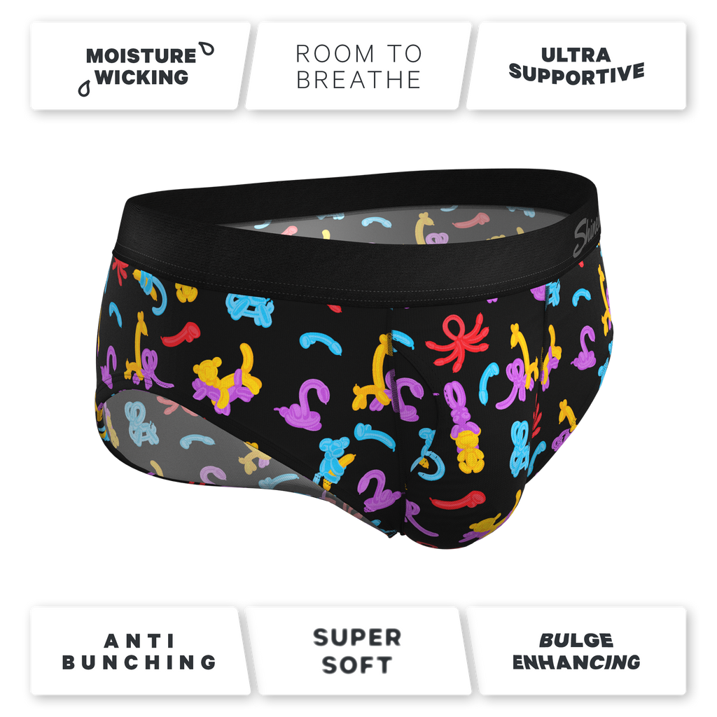 The Knot Tonights | Balloon Animal Ball Hammock® Pouch Underwear Briefs - Shinesty