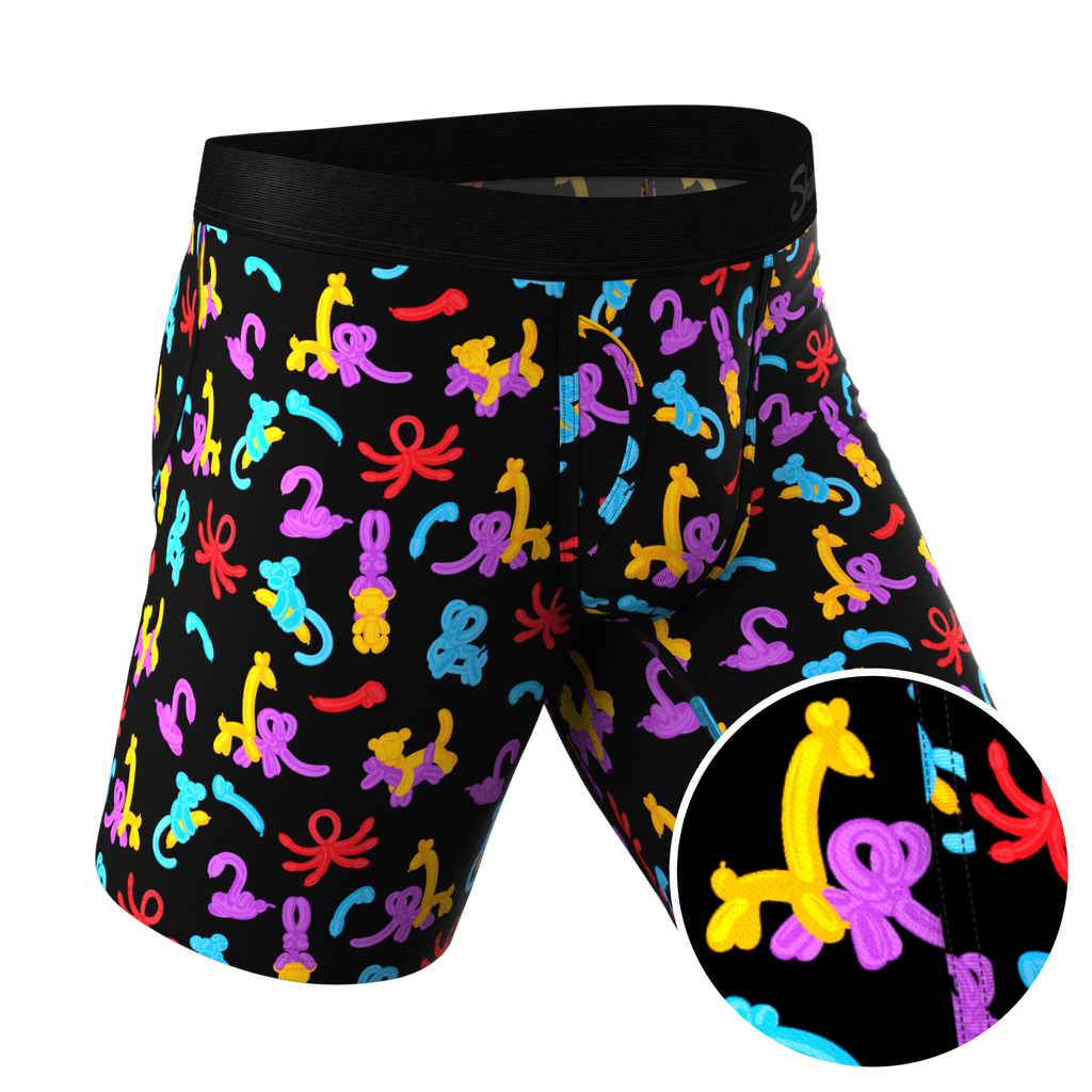 The Knot Tonights | Balloon Animal Ball Hammock® Boxer - Long Leg - Shinesty