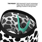 The Milk Me | Cow Print Ball Hammock® Pouch Underwear - Shinesty