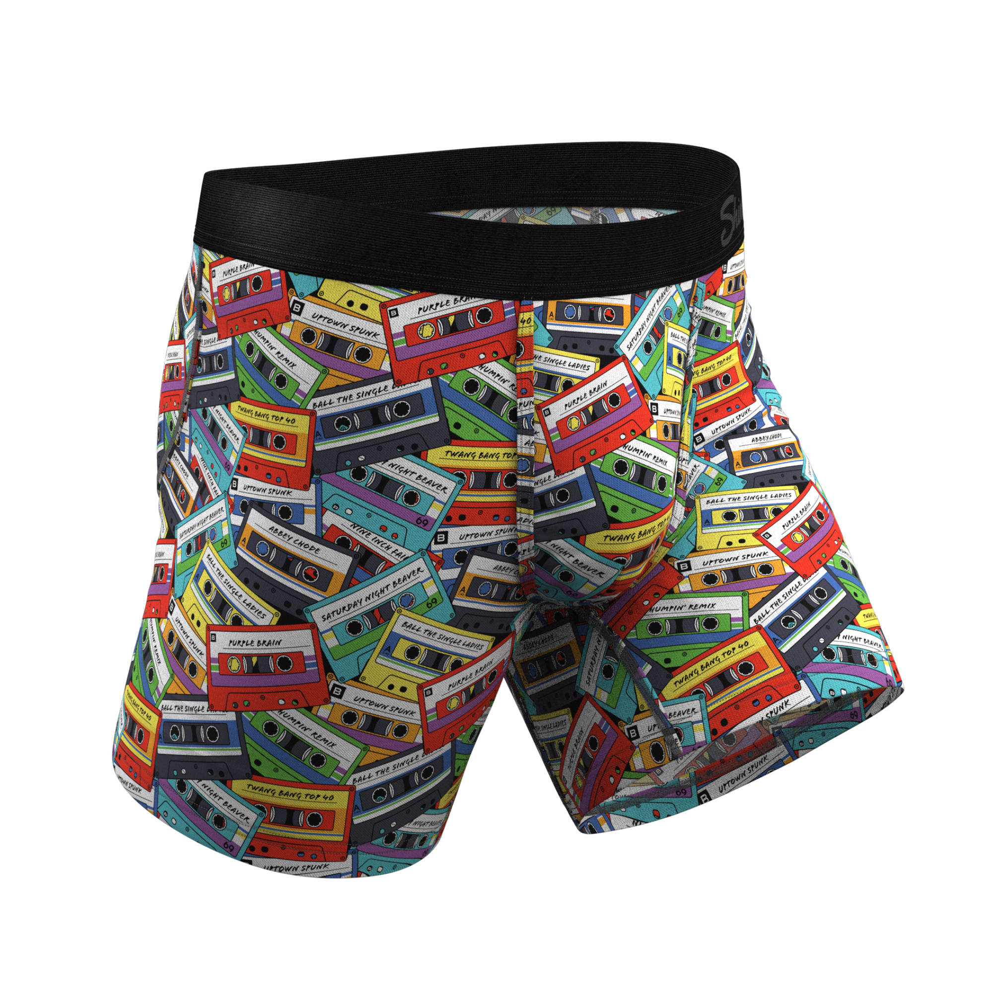 The Mixtape | Cassette Tapes Ball Hammock® Pouch Underwear - Shinesty