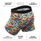 The Mixtape | Cassette Tapes Ball Hammock® Pouch Underwear with fly - Shinesty