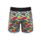 The Mixtape | Cassette Tapes Ball Hammock® Pouch Underwear with fly - Shinesty