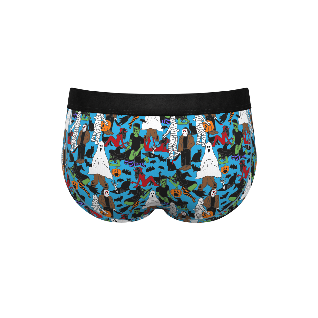The Monster Smash | Halloween Characters Ball Hammock® Pouch Underwear Briefs - Shinesty
