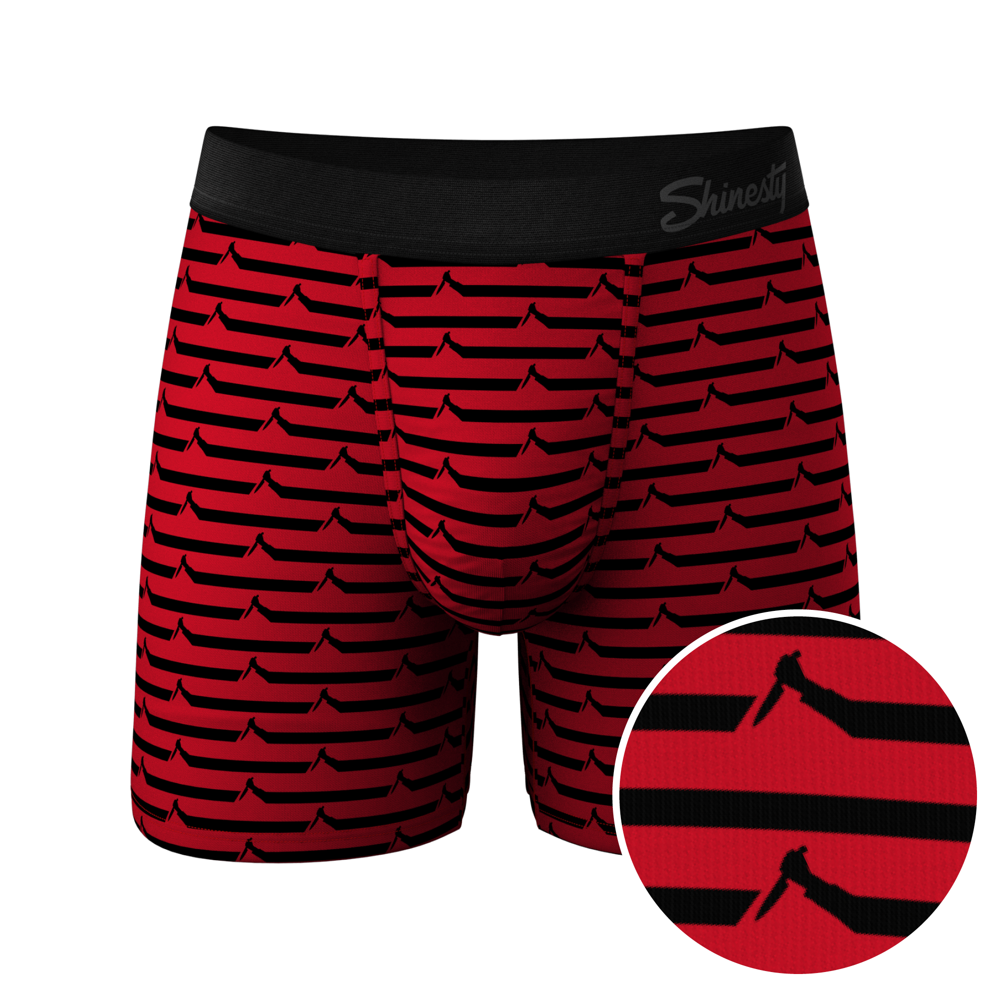 The Murder Weapon | Halloween Stripe Ball Hammock® Pouch Underwear - Shinesty