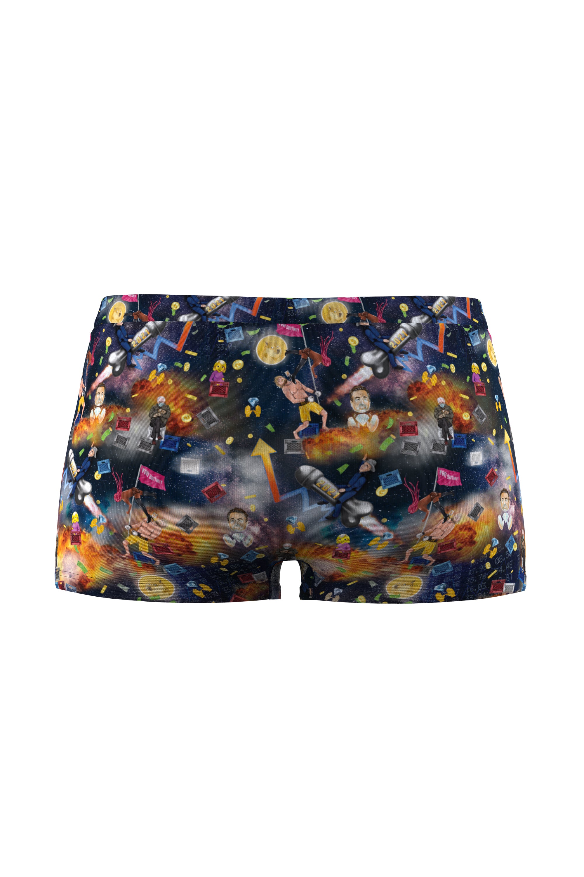 The Time Capsule | Year 2021 Modal Boyshort Underwear - Shinesty