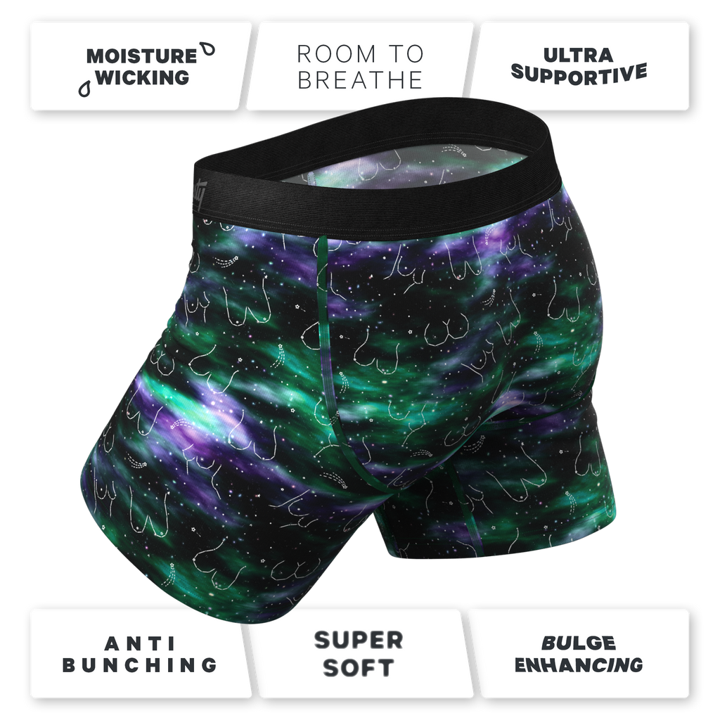 The Milky Way | Northern Lights Ball Hammock® Pouch Underwear - Shinesty