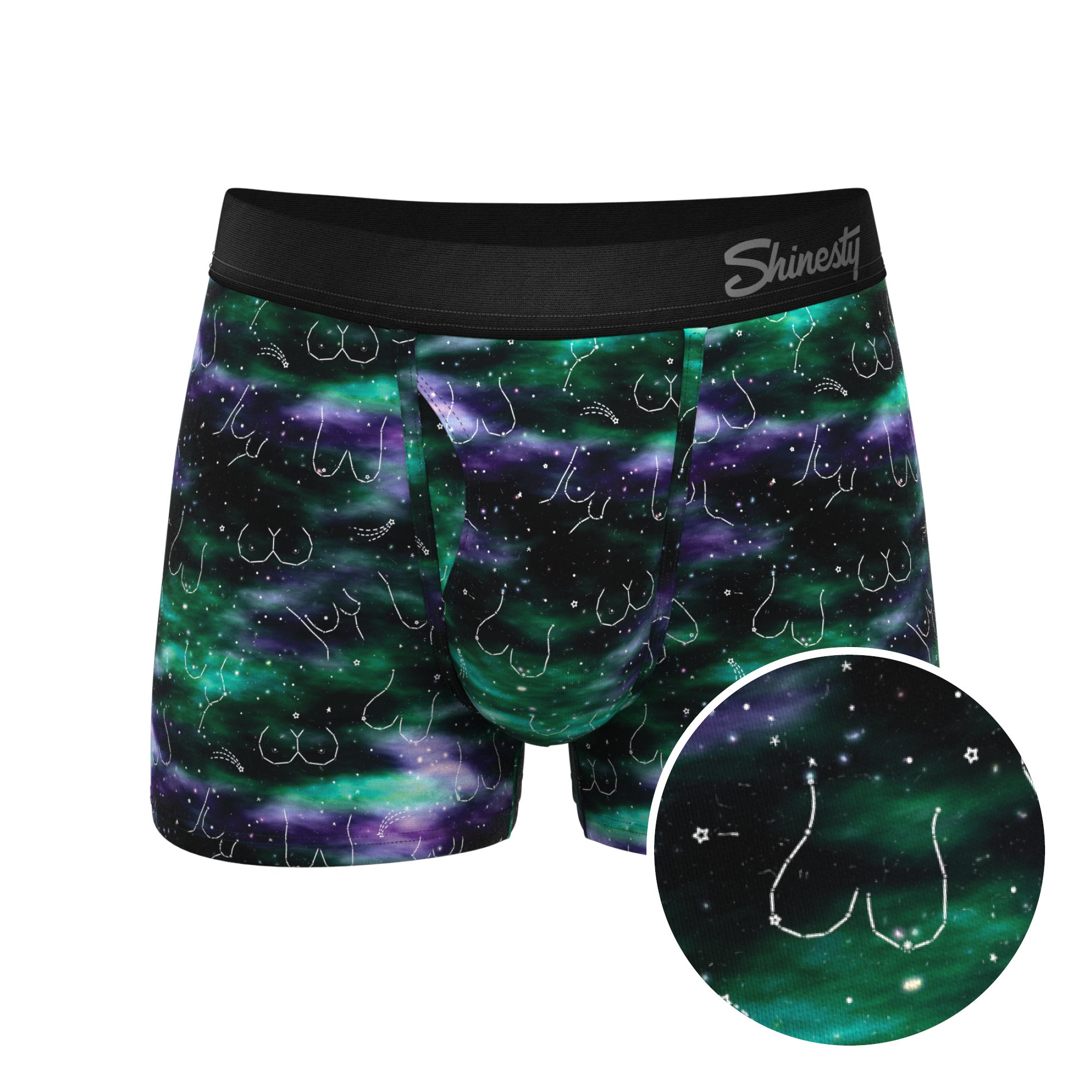 The Milky Way | Northern Lights Ball Hammock® Pouch Trunks Underwear - Shinesty