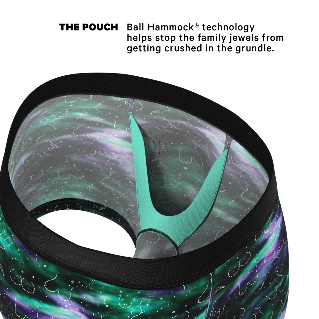 The Milky Way | Northern Lights Ball Hammock® Pouch Trunks Underwear - Shinesty