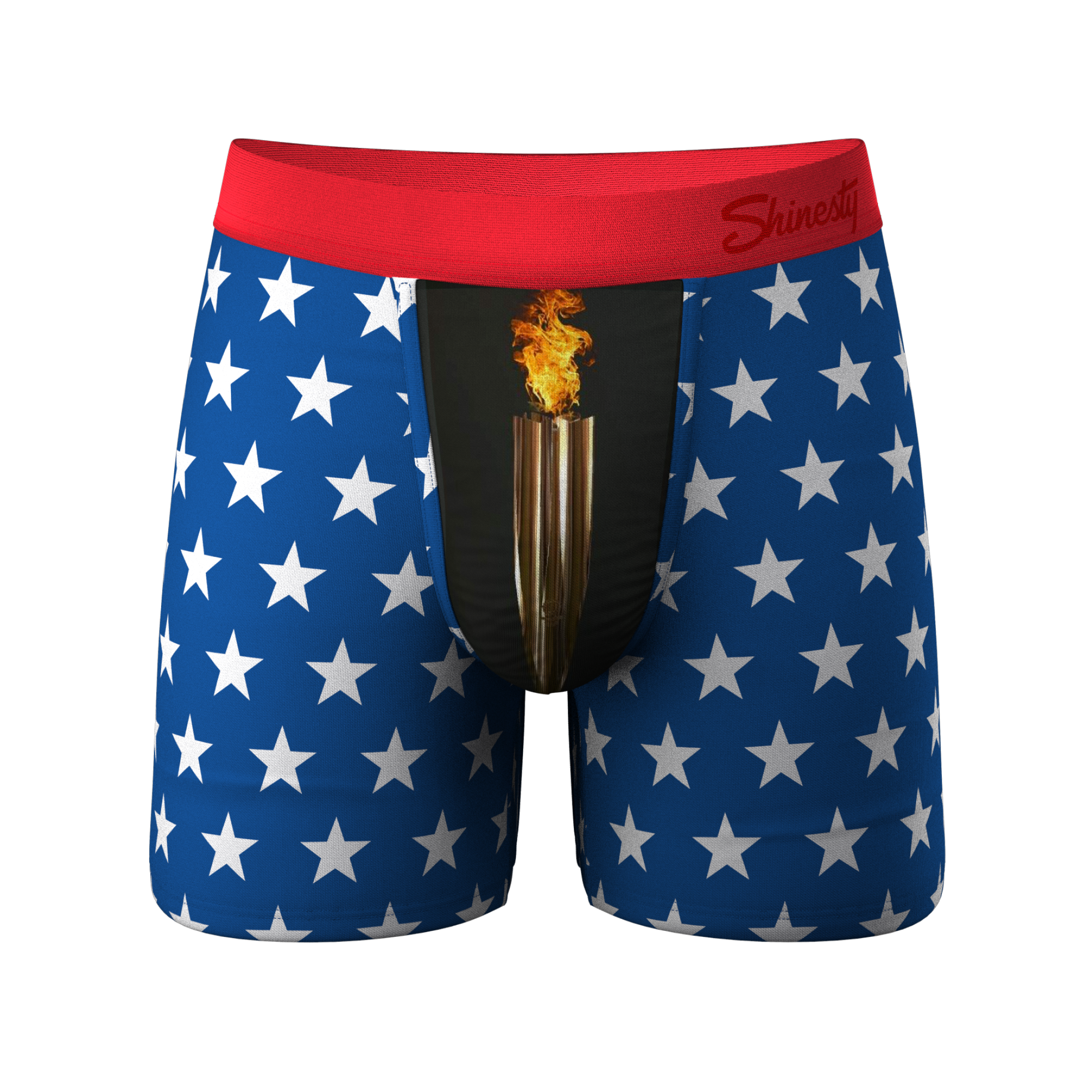 The Inferno | Torch and Flag Ball Hammock® Pouch Underwear - Shinesty