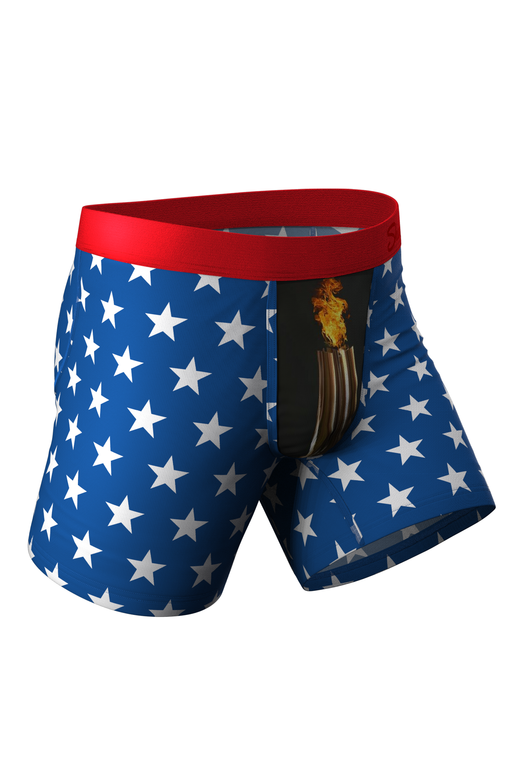 The Inferno | Torch and Flag Ball Hammock® Pouch Underwear - Shinesty