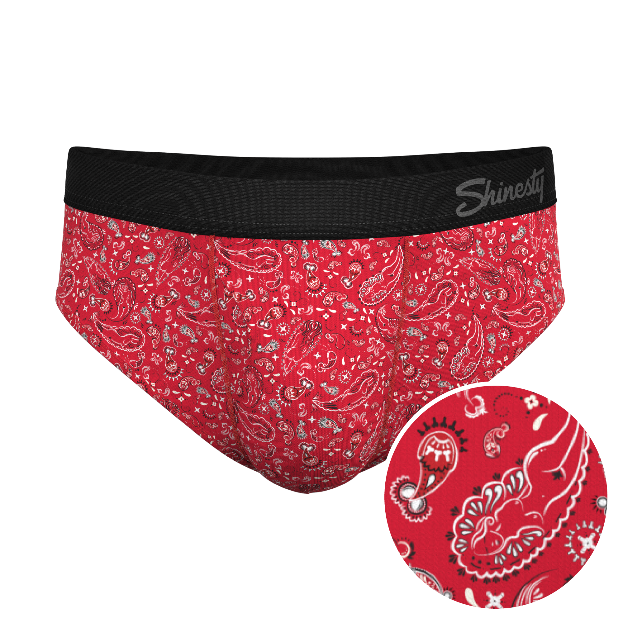 The Outlaw | Naughty Paisley Ball Hammock® Pouch Underwear Briefs - Shinesty