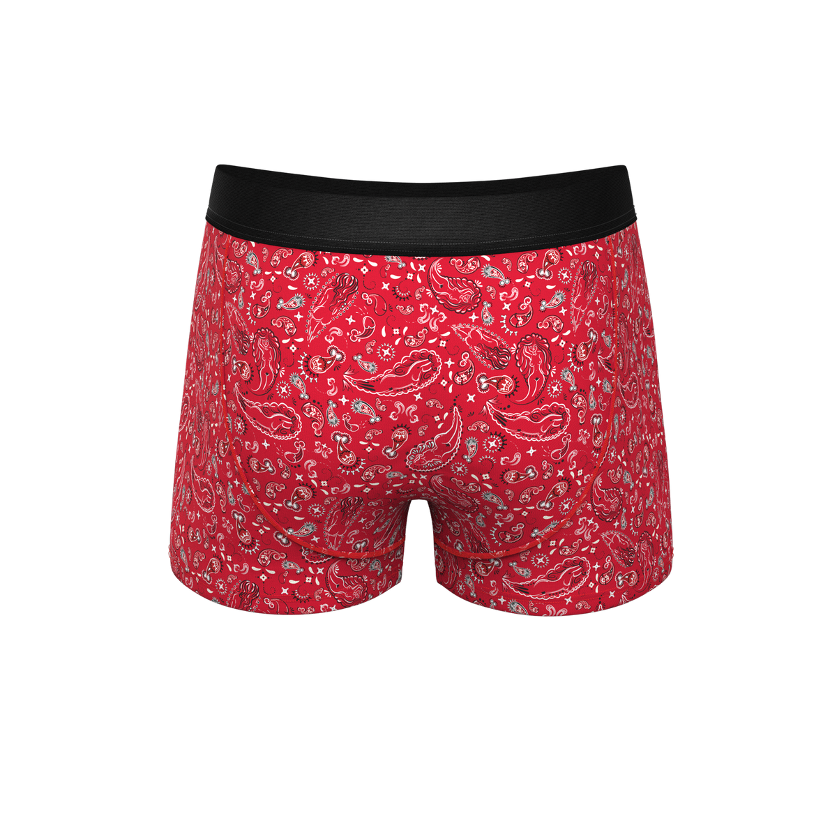 The Outlaw | Naughty Paisley Ball Hammock® Pouch Trunk Underwear - Shinesty